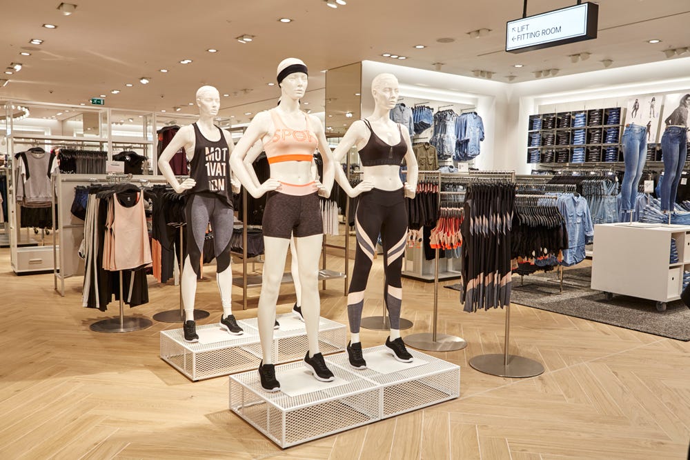 h and m clothing