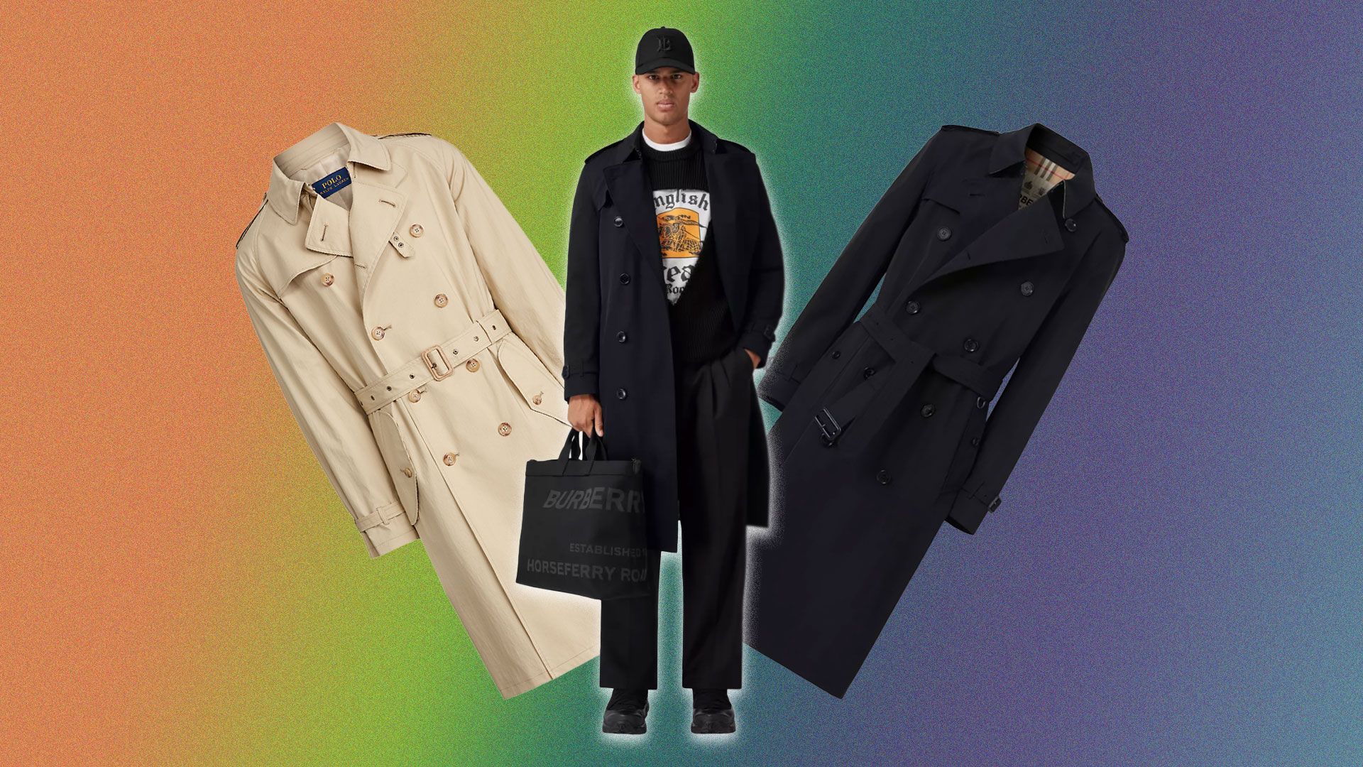 trench coat men